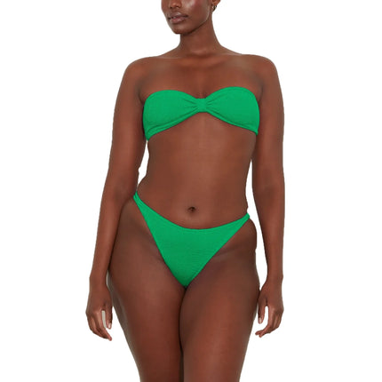 HUNZA G Women's Jean Bikini Emerald