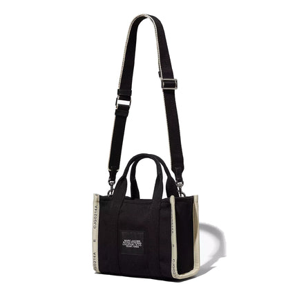 Marc Jacobs Women's The Jacquard Small Tote Bag Black - Ready to Ship