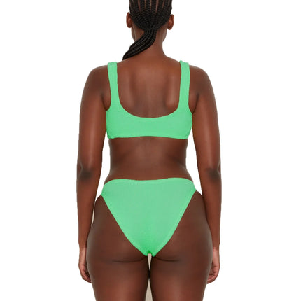 HUNZA G Women's Juno Bikini Lime