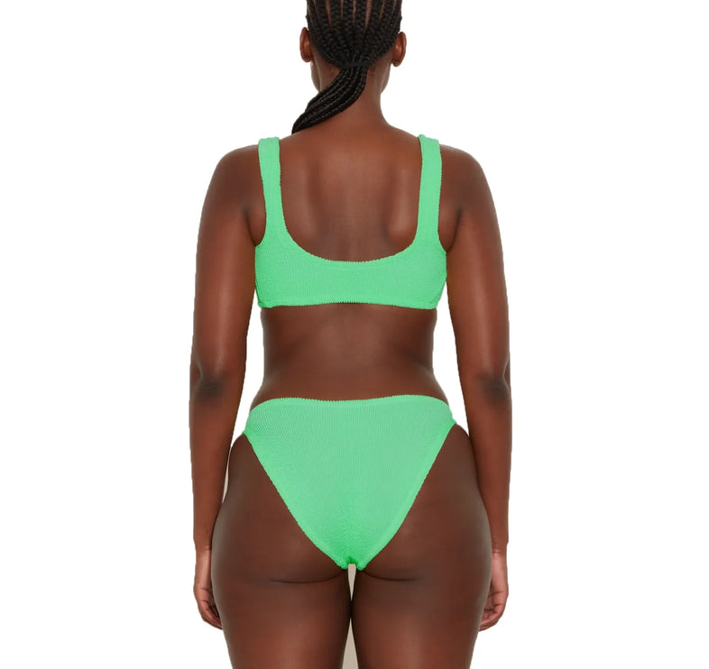 HUNZA G Women's Juno Bikini Lime