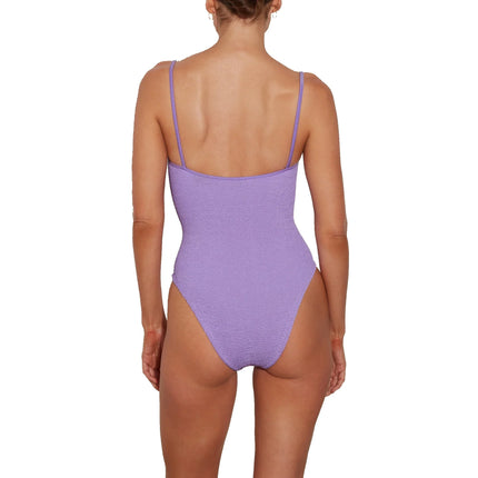 HUNZA G Women's Pamela Swim Lilac