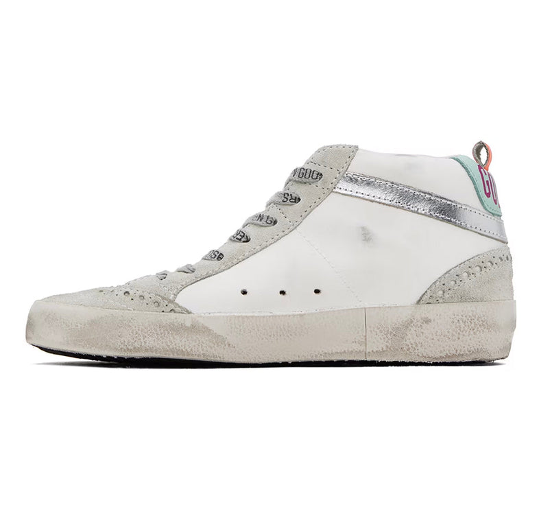 Golden Goose Women's Mid Star Sneakers White