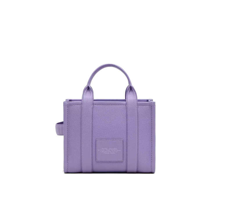 Marc Jacobs Women's The Leather Small Tote Bag Lavender