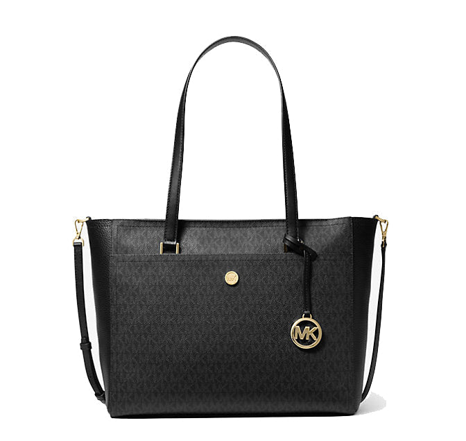 Michael Kors Women's Maisie Large Logo 3-in-1 Tote Bag Black