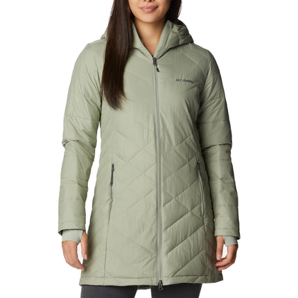 Columbia Women's Heavenly Long Hooded Jacket Safari