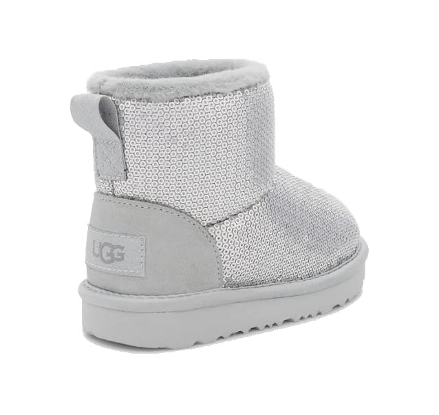 UGG Toddlers Classic Mini Mirror Ball Silver