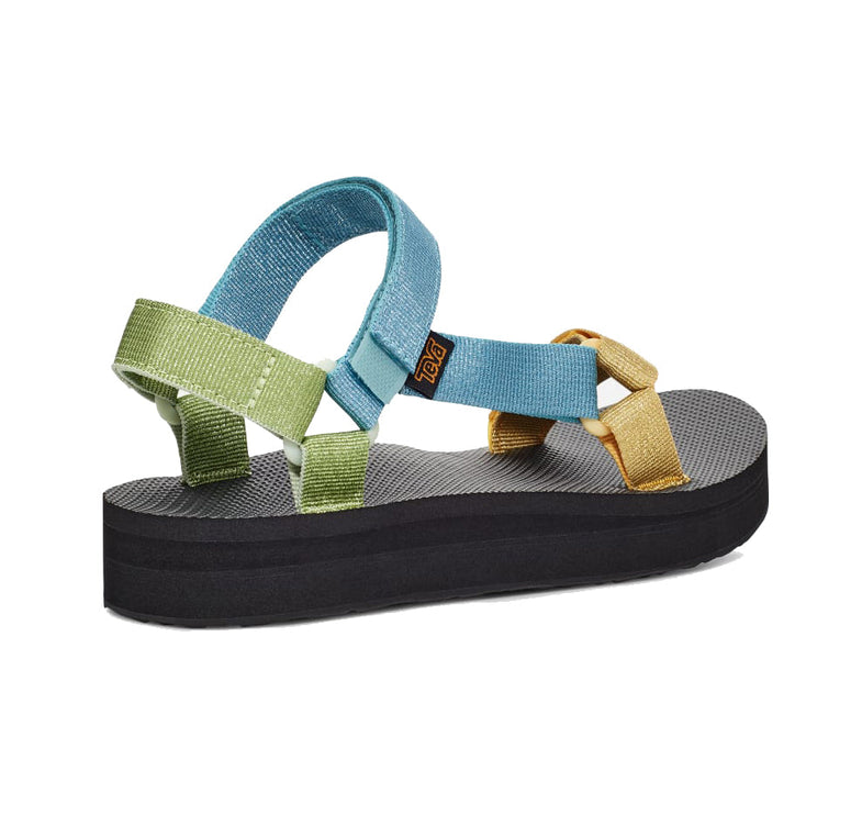 Teva Women's Midform Universal Sandals Metallic Blue Multi