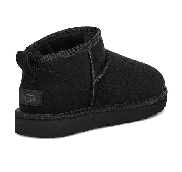 UGG Women's Classic Ultra Mini Black - Ready to Ship