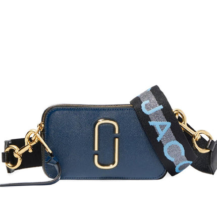 Marc Jacobs Women's The Snapshot Crossbody Bag Sea Blue Multi