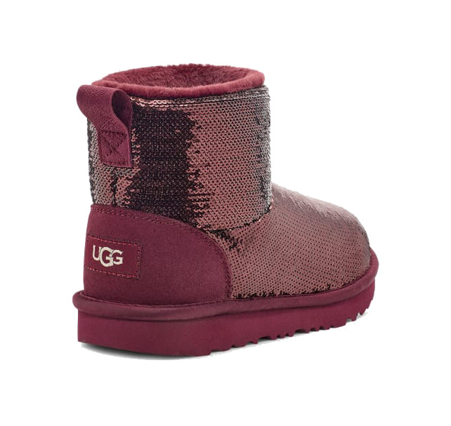 UGG Big Kid's Classic Mini Mirror Ball Wild Grape