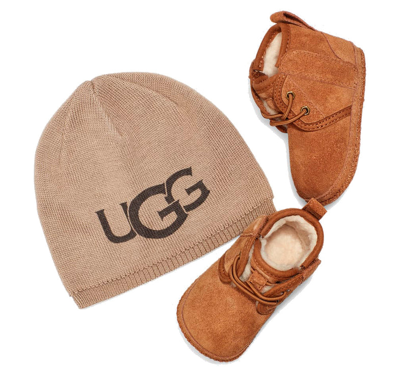 UGG Baby Neumel & UGG Beanie Chestnut