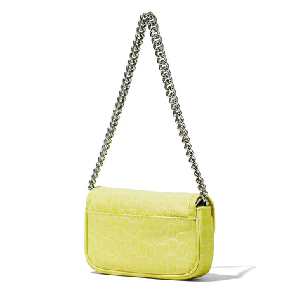 Marc Jacobs Women's The Croc Embossed J Marc Mini Bag Tender Yellow