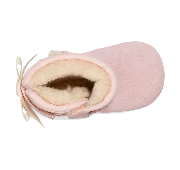 UGG Baby Jesse Bow II & Beanie Baby Pink