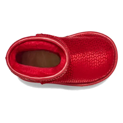 UGG Toddlers Classic II Gel Hearts Red