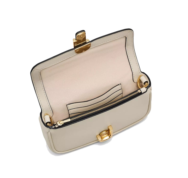 Marc Jacobs Women's The J Marc Mini Bag Strap Cloud White/Gold