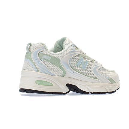 New Balance 530 Sea Salt with Ice Blue and Silver Moss MR530ZO - Special Price