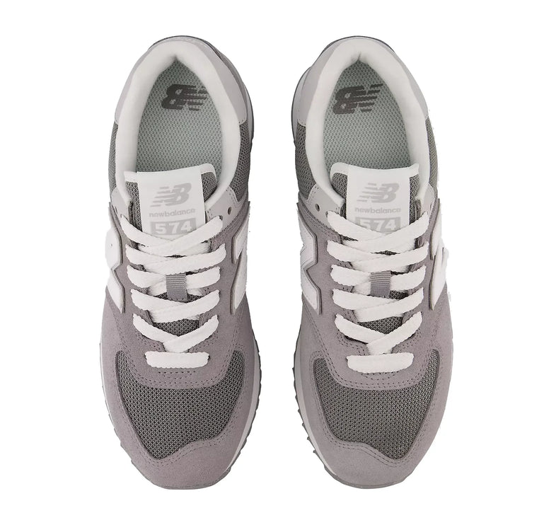 New Balance Women's 574+ Shadow Grey With Rain Cloud and White WL574ZSD - Special Price