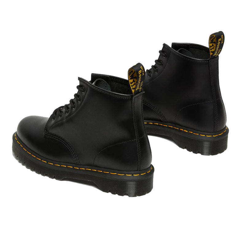 Dr. Martens Women's 101 Bex Smooth Leather Ankle Boots Black - Special Price