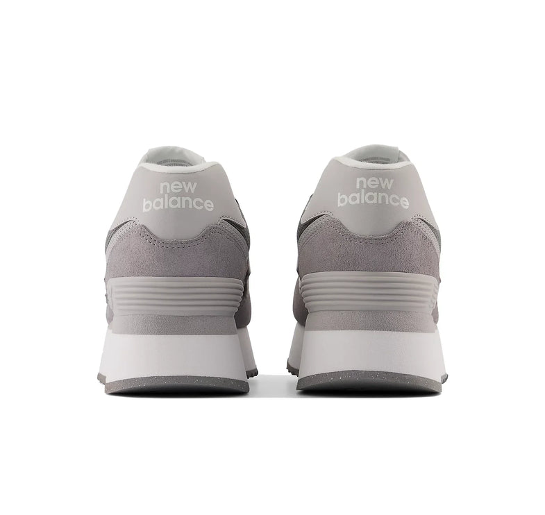 New Balance Women's 574+ Shadow Grey With Rain Cloud and White WL574ZSD - Special Price