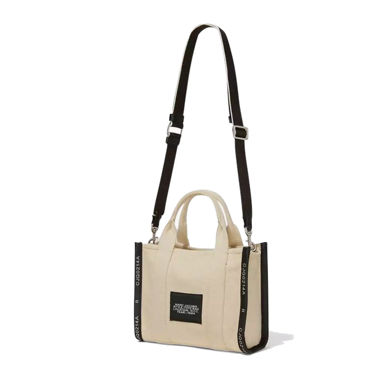 Marc Jacobs Women's The Jacquard Small Tote Bag Warm Sand - Ready to Ship