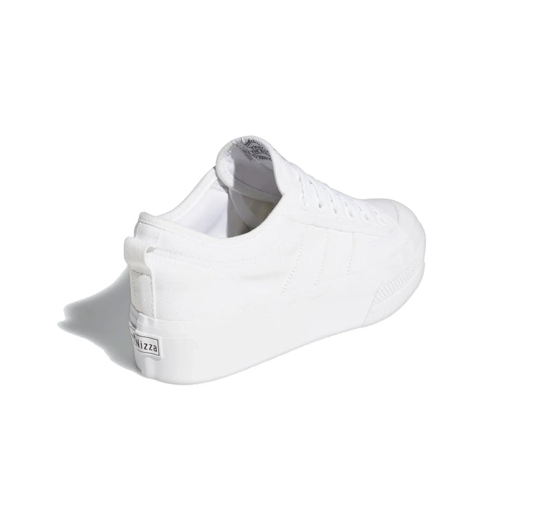 Adidas Women's Nizza Platform Shoes Cloud White/Cloud White/Cloud White FV5322