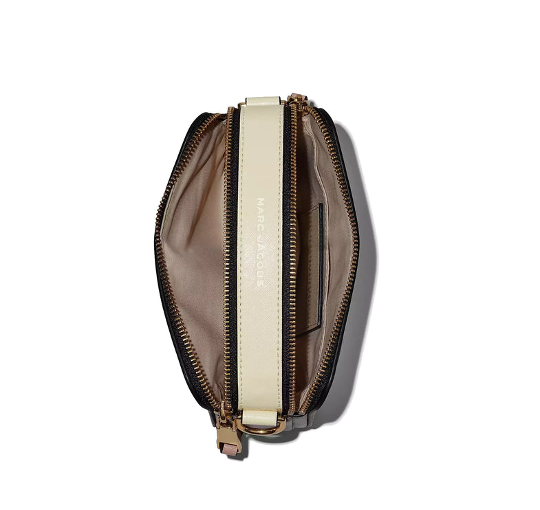 Marc Jacobs Women's The Snapshot Crossbody Bag Khaki Multi