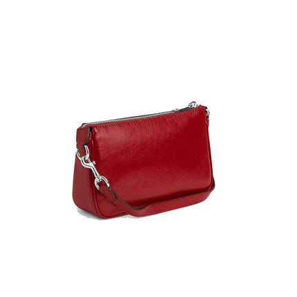 Coach Women's Nolita 19 Silver/Red