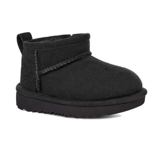 UGG Toddler Classic Ultra Mini Black