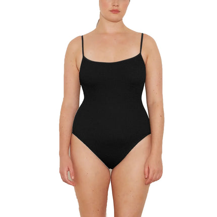 HUNZA G Women's Pamela Swim Black