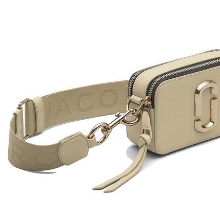 Marc Jacobs Women's The Snapshot Crossbody Bag Khaki