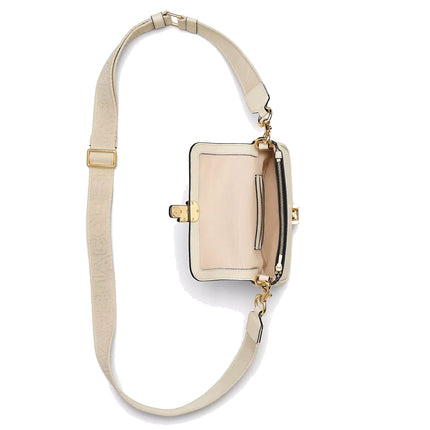 Marc Jacobs Women's The J Marc Mini Bag Strap Cloud White/Gold