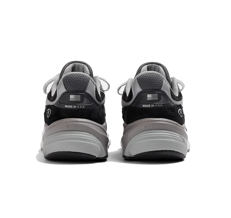 New Balance Women's Made in USA 990v6 Black with White W990BK6