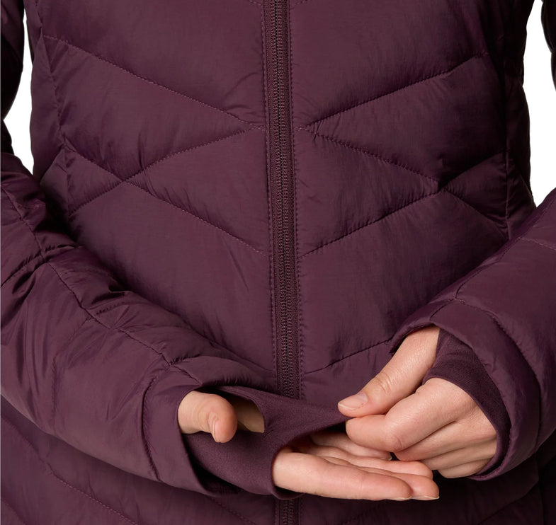 Columbia Women's Joy Peak II Mid Hooded Jacket Moonvista