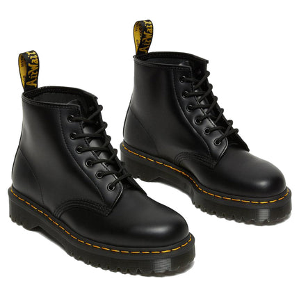 Dr. Martens Women's 101 Bex Smooth Leather Ankle Boots Black - Special Price