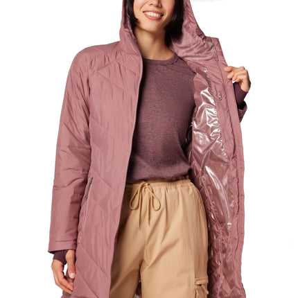 Columbia Women's Heavenly Long Hooded Jacket Fig