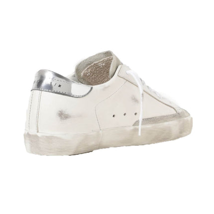 Golden Goose Women's Super Star Sneakers White/Silver/Shine