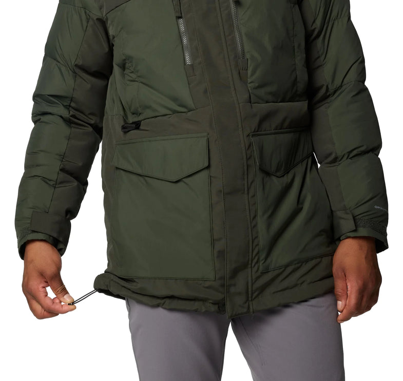 Columbia Men's Marquam Peak Fusion II Hooded Parka Greenscape