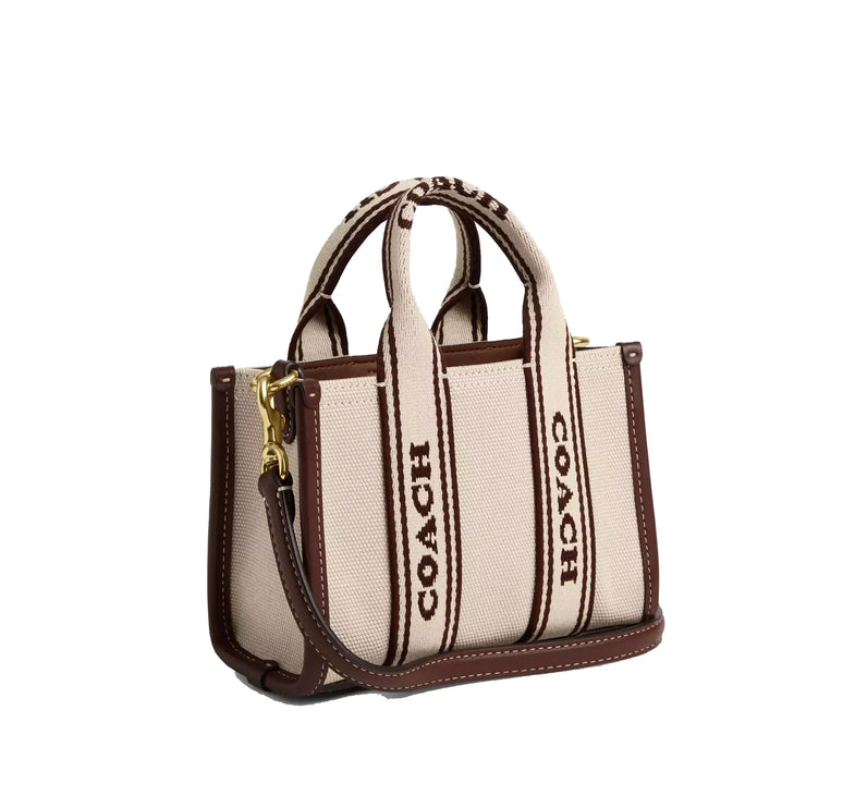 Coach Women's Smith Mini Tote Gold/Natural Multi