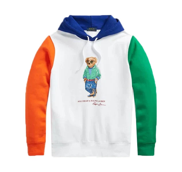 Polo bear hoodie green sale