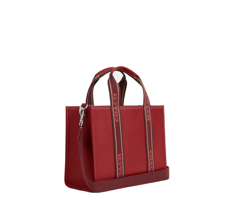 Coach Women's Smith Tote Silver/1941 Red Multi