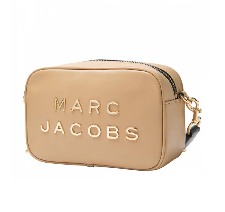Marc Jacobs Women's Flash Leather Crossbody Bag Iced Coffee