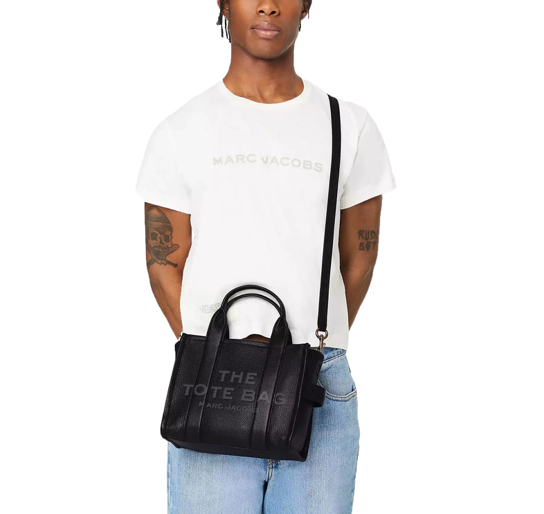 Marc Jacobs Women's The Leather Small Tote Bag Black