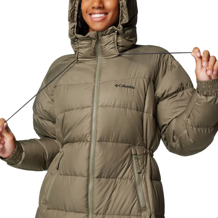 Columbia Women's Pike Lake II Long Jacket Stone Green