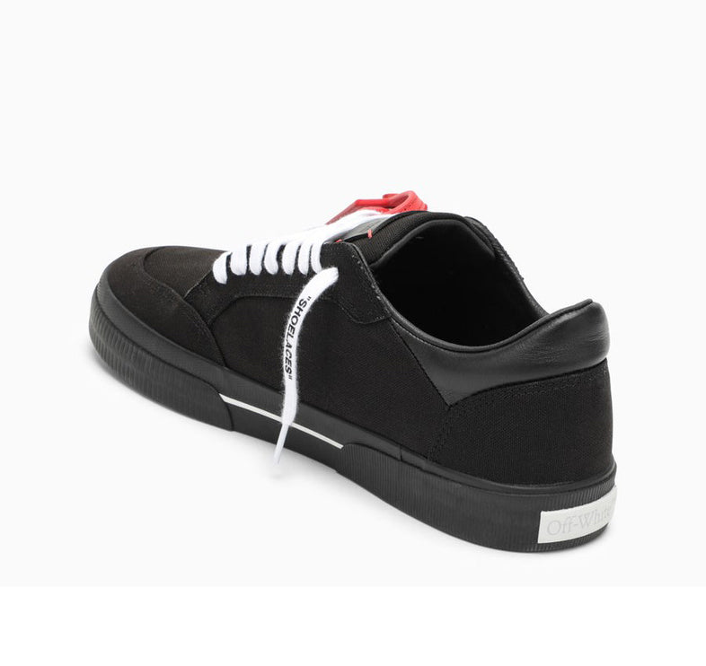 Off White Women's Low Vulcanized Sneakers Black 1001