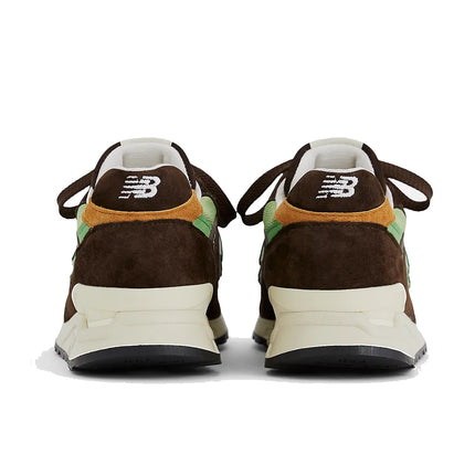 New Balance Made in USA 998 Brown with Green U998BG