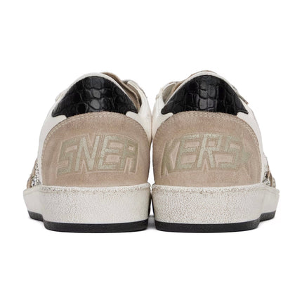 Golden Goose Women's Ball Star Sneakers Shine/Taupe - Ready to Ship