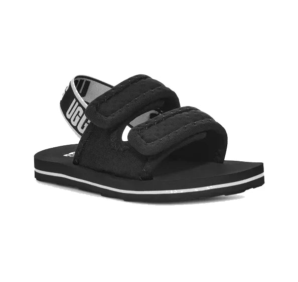 UGG Toddler Lennon Slingback Black