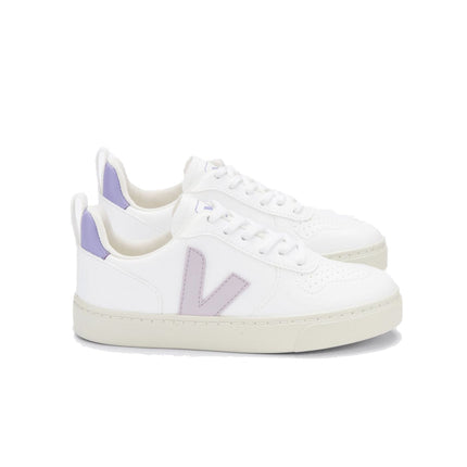 Veja Grade School V-10 Laces CWL White Parme Lavande