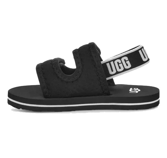 UGG Toddler Lennon Slingback Black