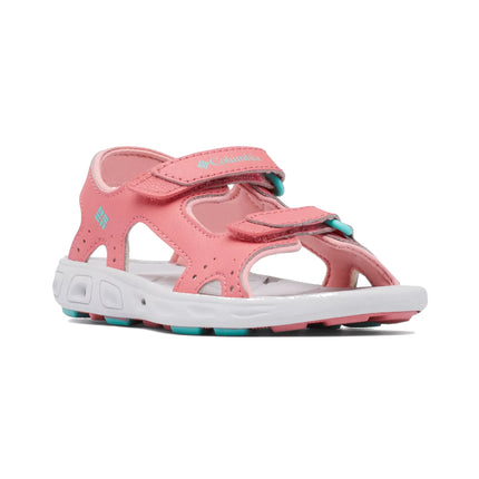 Columbia Little Kids' Techsun Vent Sandal Wild Salmon/Dolphin